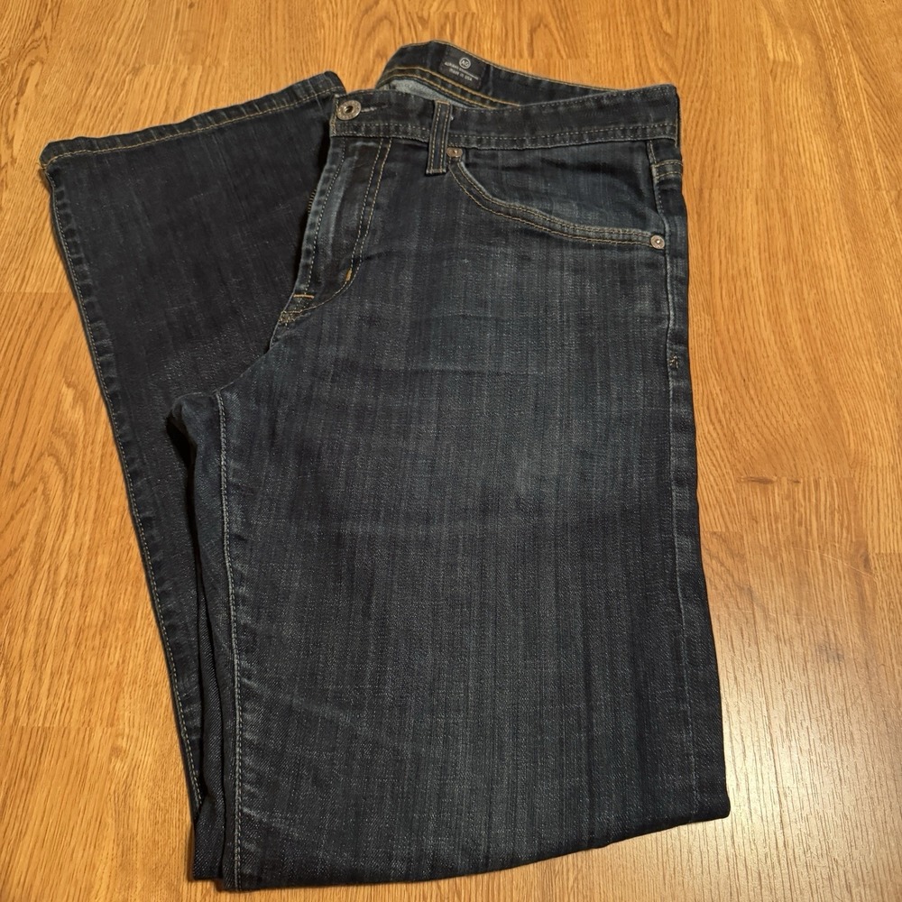 AG Adriano Goldschmied Jeans Mens 32x28 Blue The Protege Straight Leg Denim